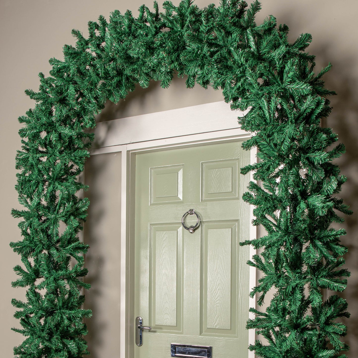 8ft (2.50m) Double Door Artificial Christmas Tree Arch in Green with 1296 Tips