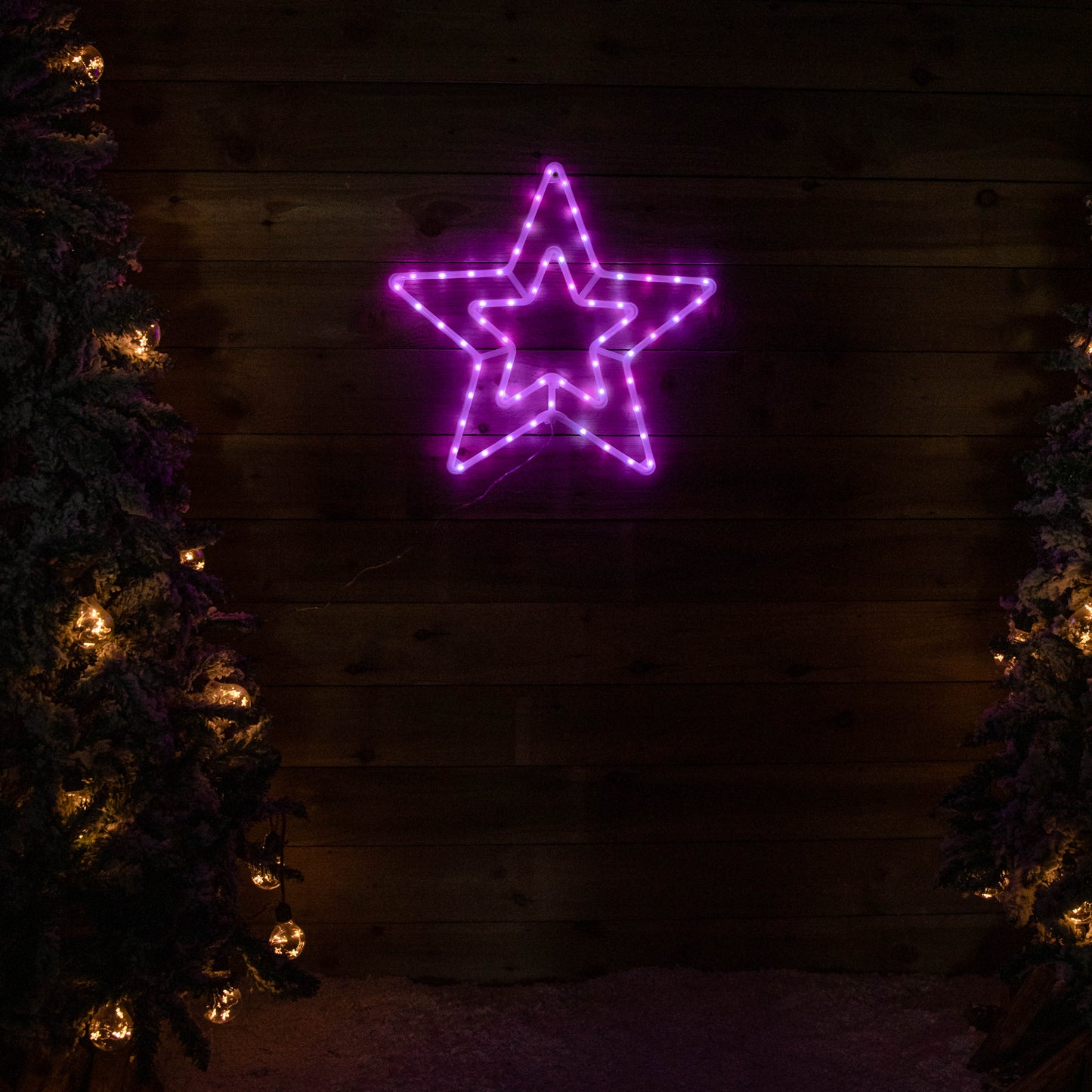 56cm RGB Digital Light up Christmas Star with Remote Control & Timer Function