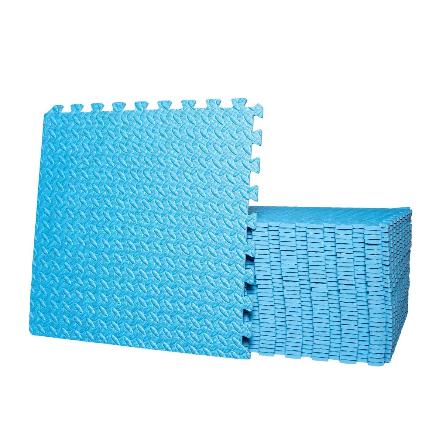 Samuel Alexander Blue EVA Foam Floor Protective Floor Tiles / Mats 60x60cm Each For Gyms, Garages, Camping, Kids Play Matting, Hot Tub Flooring Mats And Much More! Choice By Size!