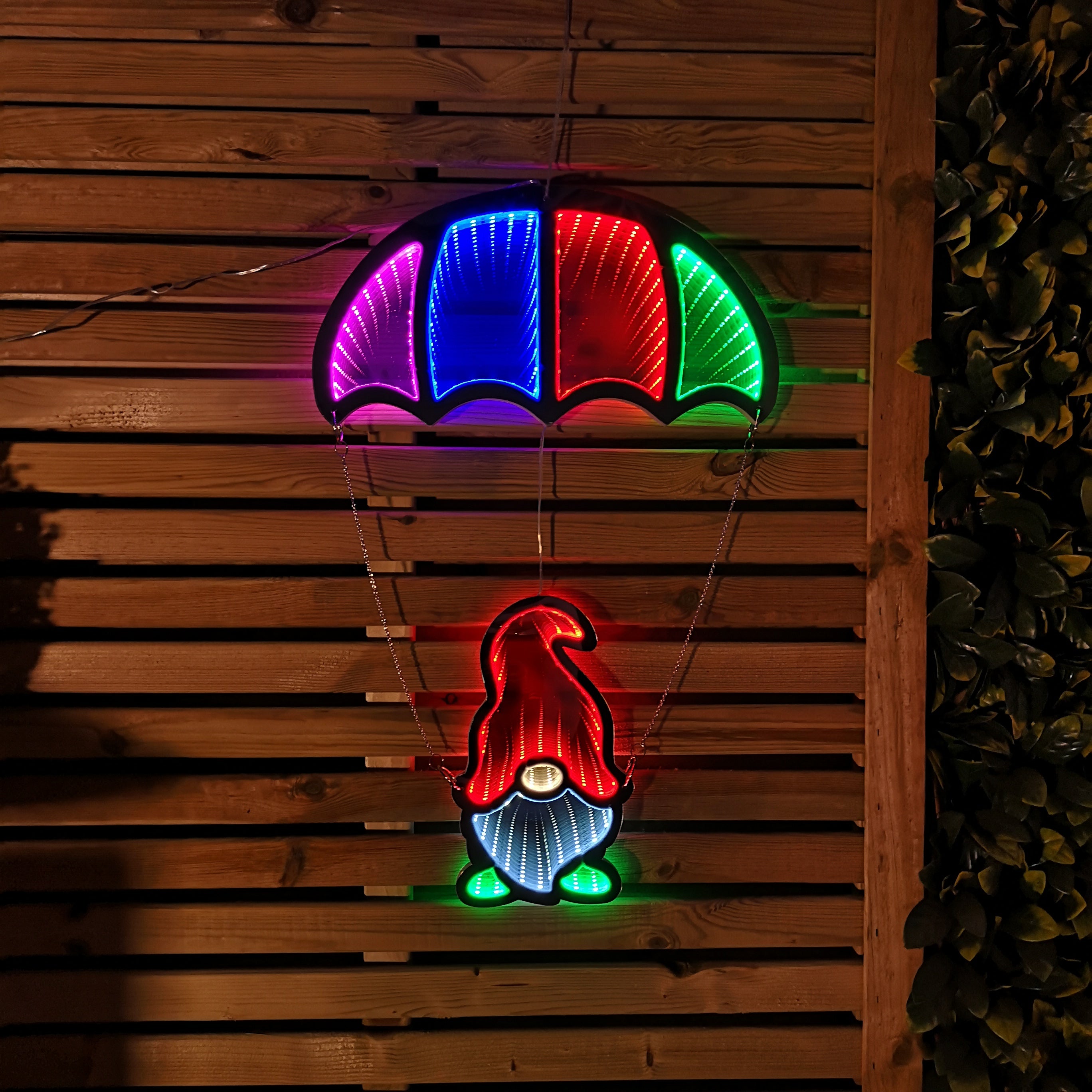 60cm LED Infinity Light Gonk Hanging Parachute