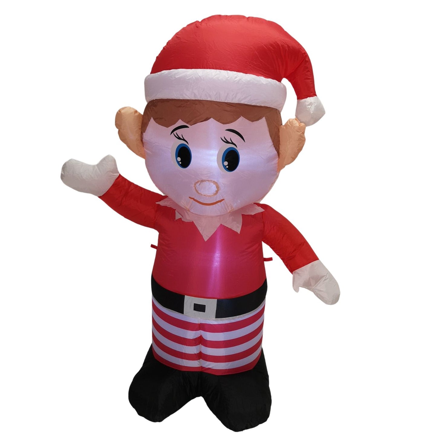 150CM Self Inflating LED Inflatable Christmas Elf Decoration