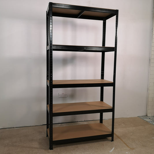 Garage Shelving 90cm Wide & 180cm High Heavy Duty 5 Tier Multipurpose Metal Racking Unit  / Warehouse Shelving Storage