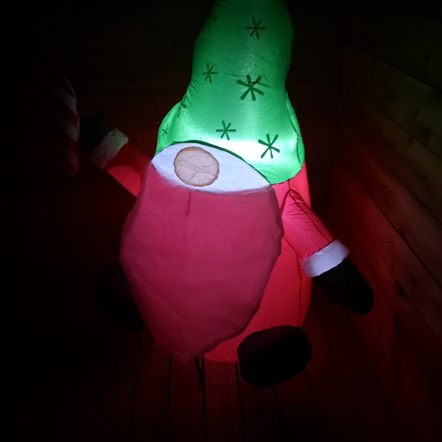 1.5m LED Inflatable Christmas Gonk Outdoor Decoration