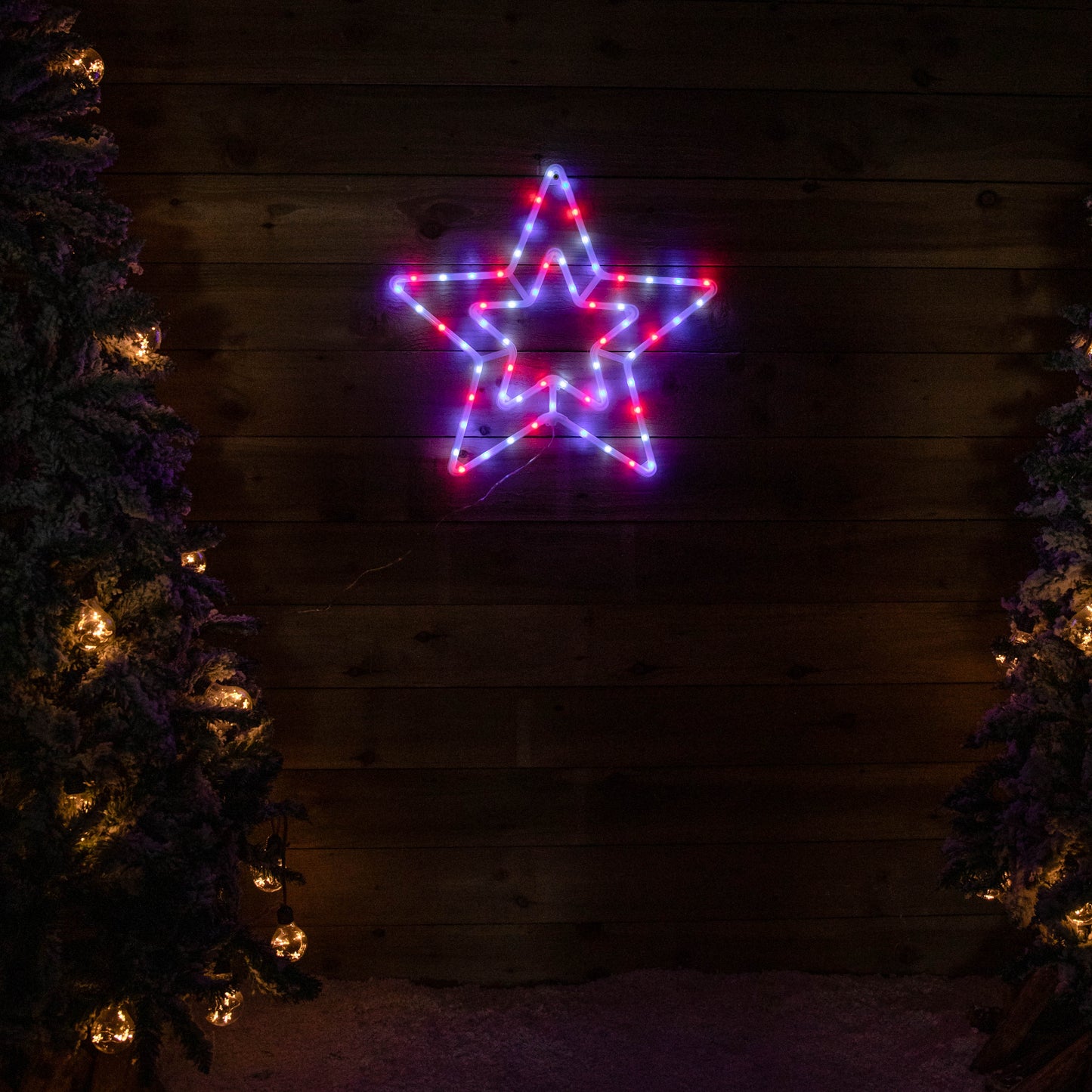 56cm RGB Digital Light up Christmas Star with Remote Control & Timer Function