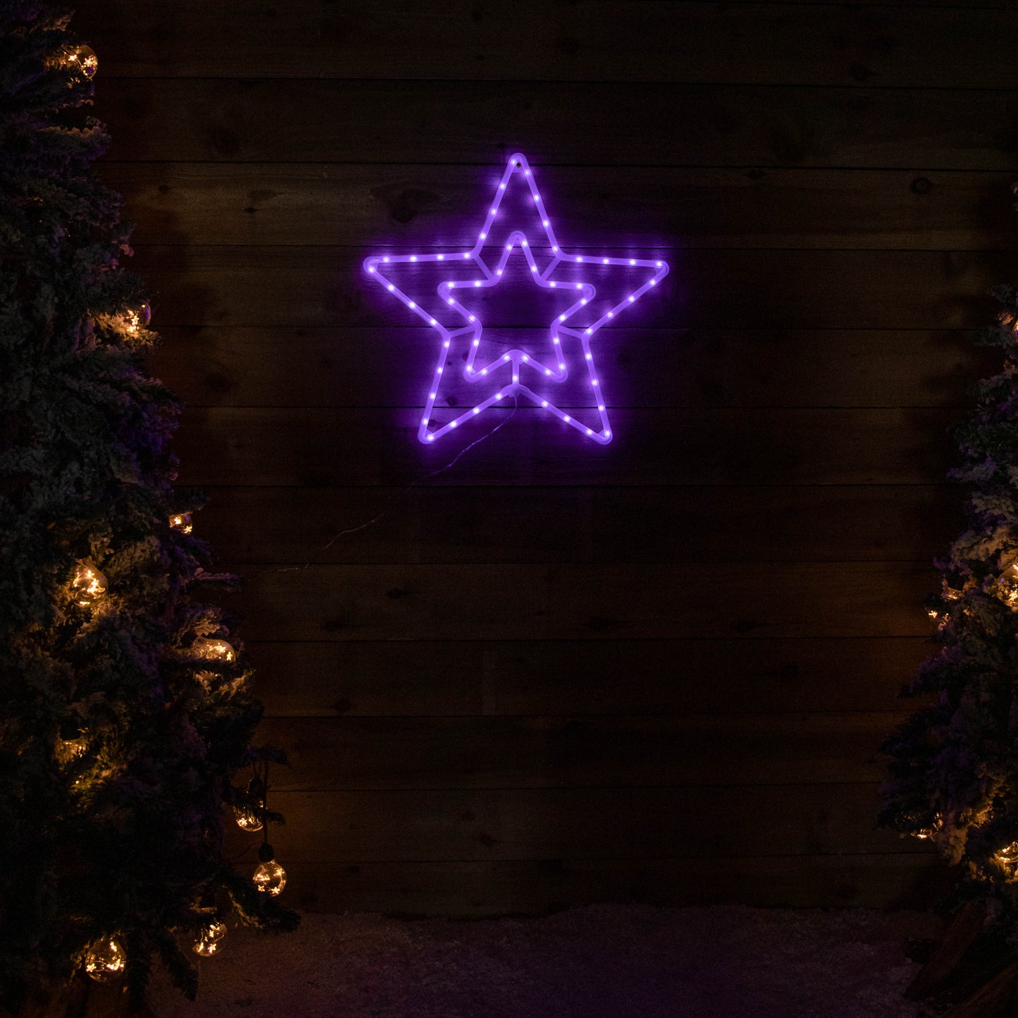 56cm RGB Digital Light up Christmas Star with Remote Control & Timer Function