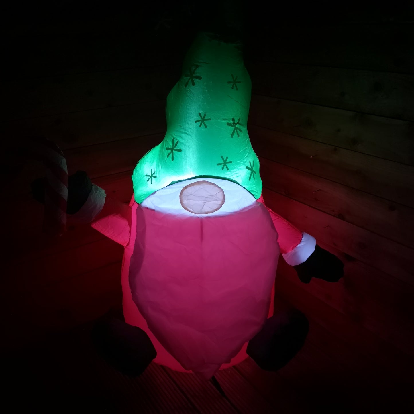 1.5m LED Inflatable Christmas Gonk Outdoor Decoration