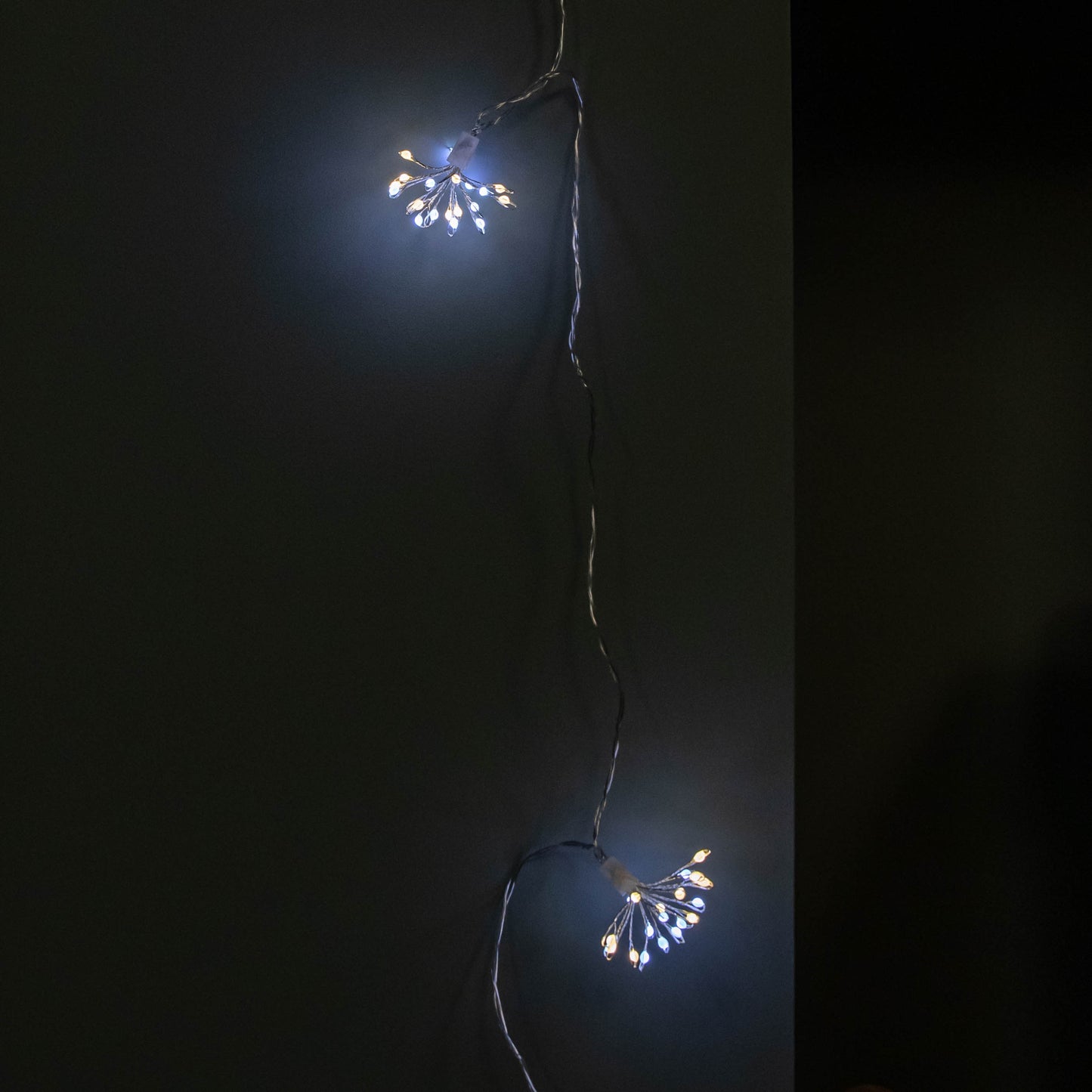 4.5m Ultra Brights Starburst Multi-Action Christmas Lights with White & Warm White LEDs and Timer Function