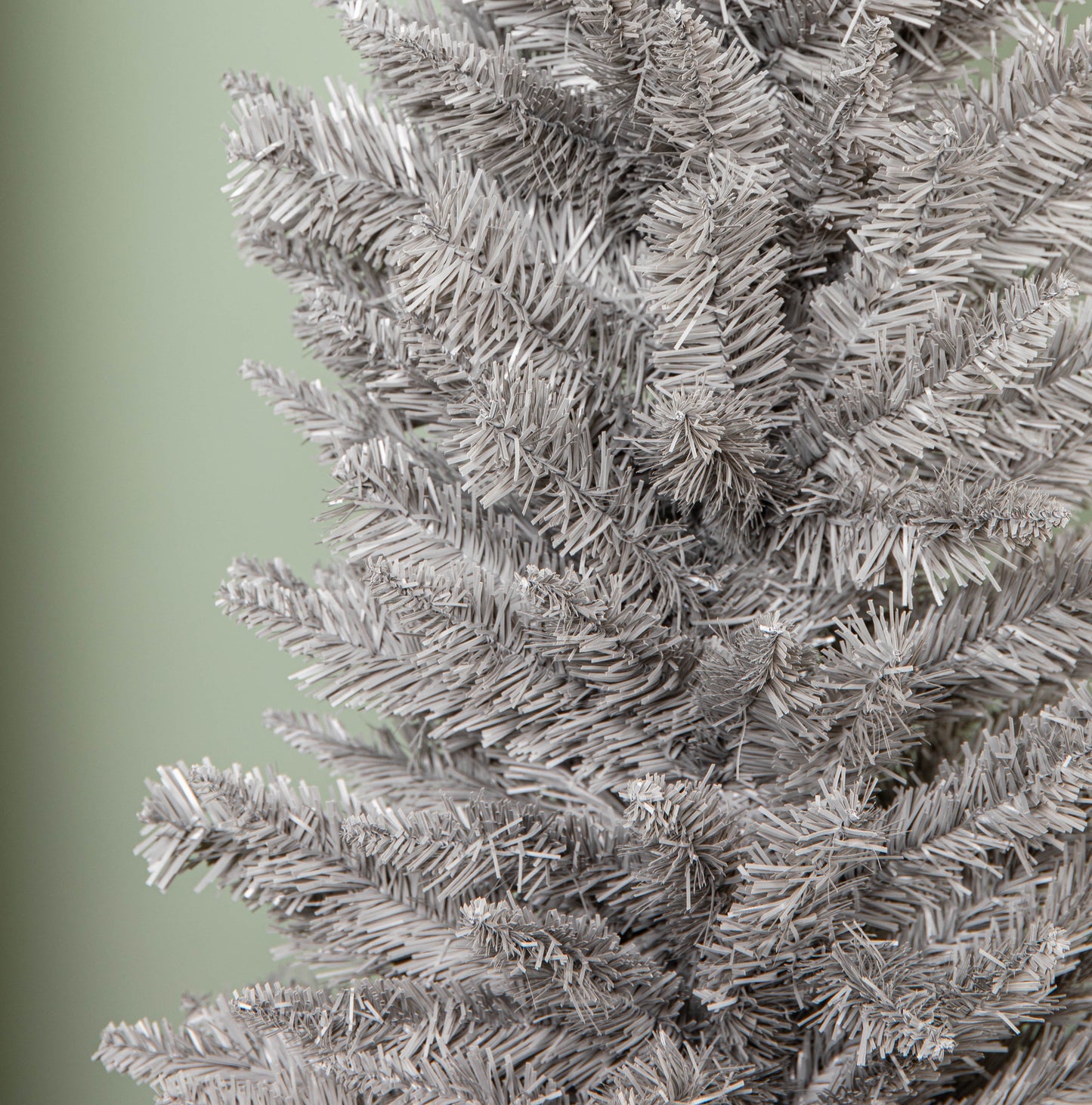 7ft (2.1m) Grey Pencil Pine Artificial Christmas Tree with 401 Tips