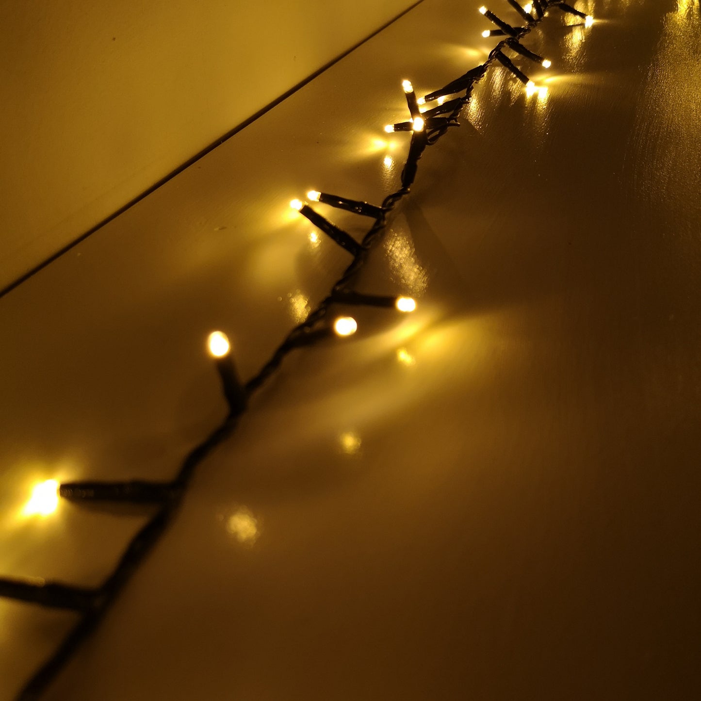 6m 240 LED TreeBrights Christmas String Lights with Timer in Vintage Gold