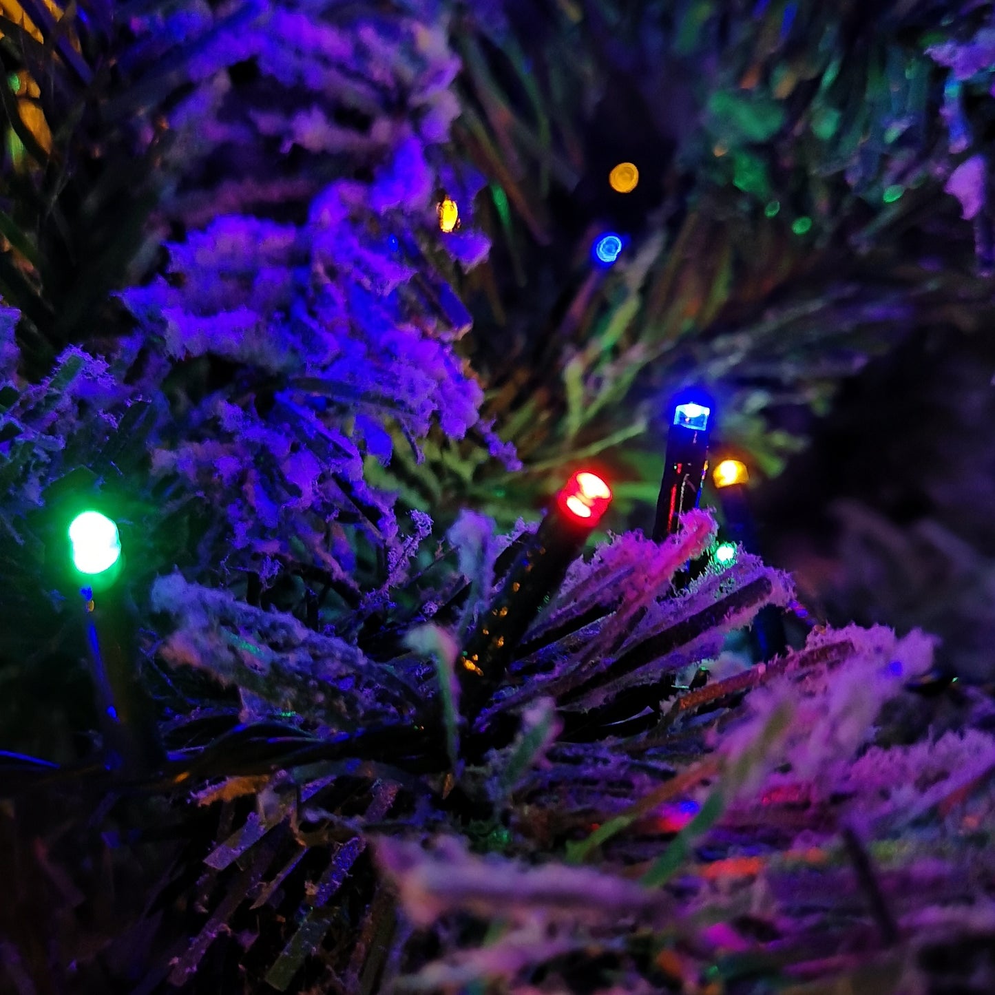 6m Treebrights Christmas Lights with 240 LEDs in Multi-Coloured with Timer