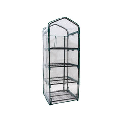 1.30m Outdoor Garden Patio Mini Greenhouse with 4 shelves