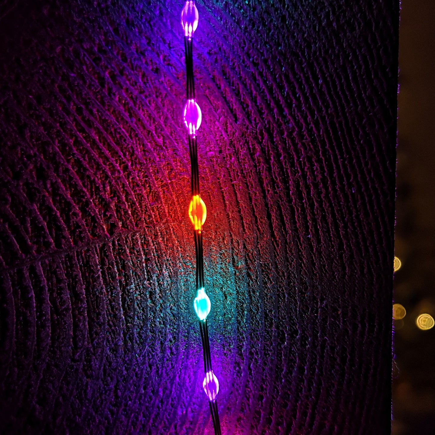 12.8m Compact MicroBrights Christmas Lights with 800 LEDs in Rainbow