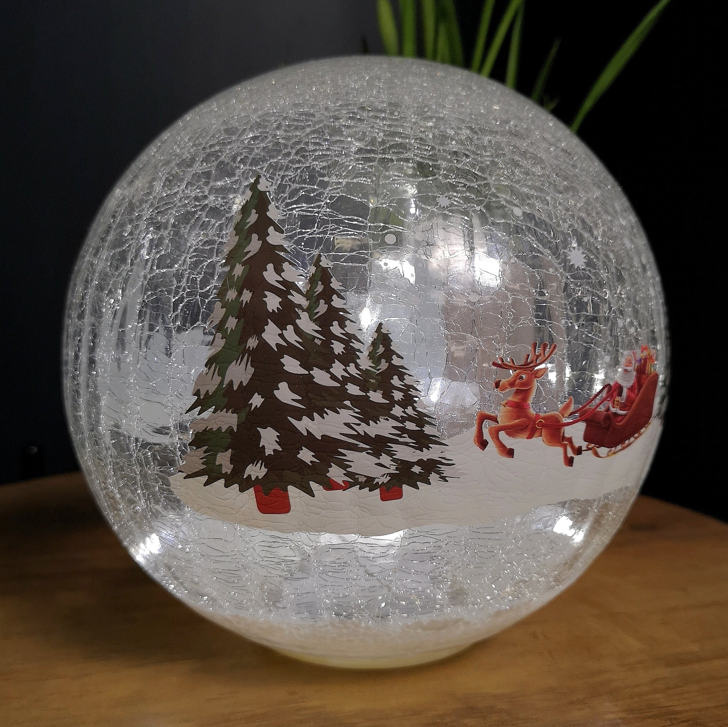 Battery operated deals light up ornaments