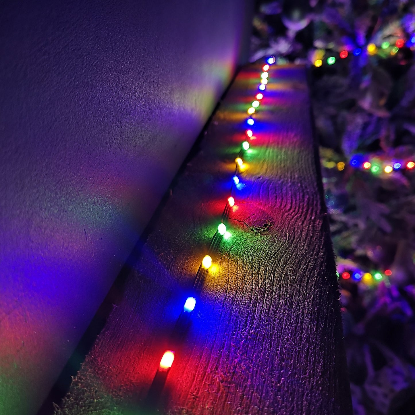 8.7m Indoor Outdoor Flexibrights Christmas Lights with 250 Multi-coloured LEDs