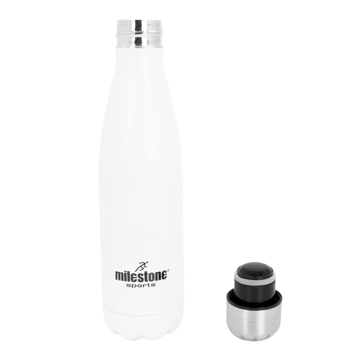 500ML Double Walled Hot or cold Drinking Bottle in White