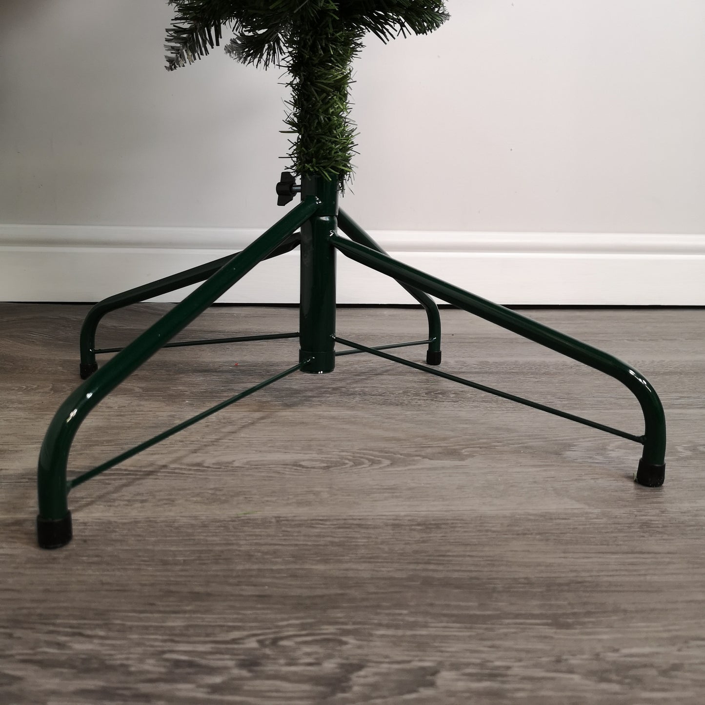 6ft (180cm) Snowtime Upside Down Frosted Green Snow Tipped Christmas Tree