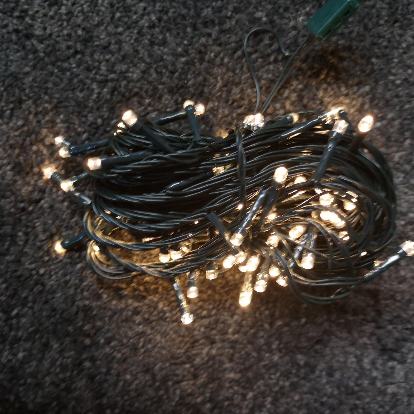 Super-Long 10m Battery Powered Multi-Function 100 LED Warm White Lights