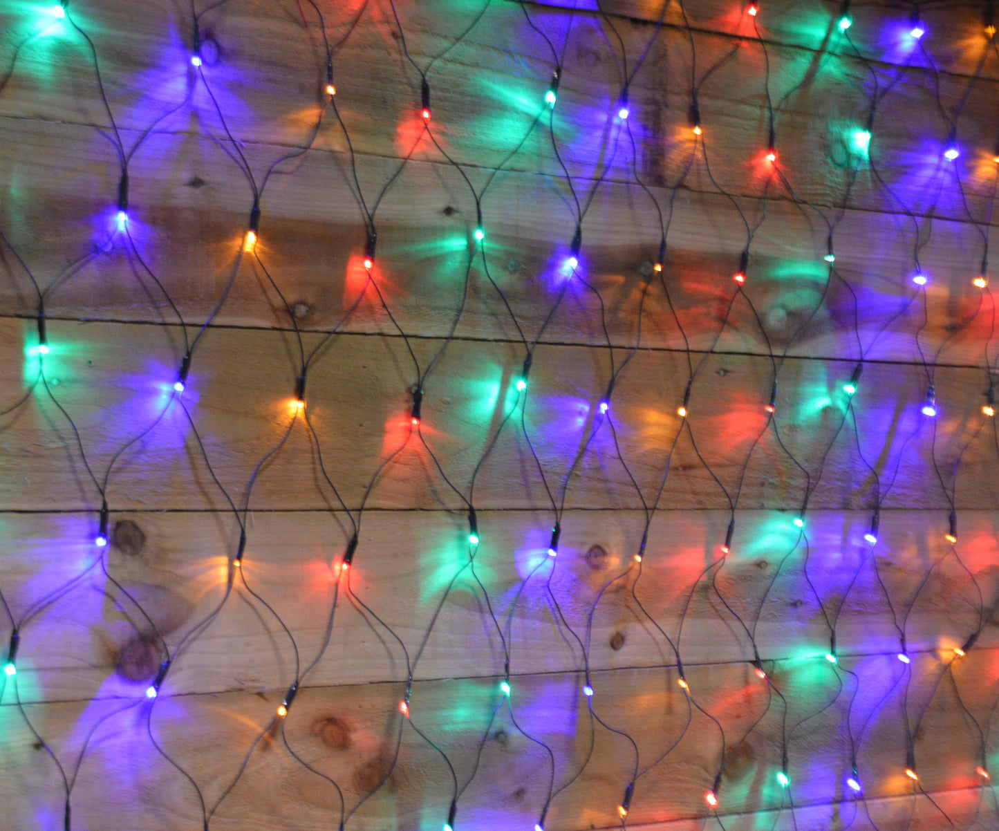 Premier 3.5m x 1.2m 360 LED Christmas Net Window Light - Multi Coloured