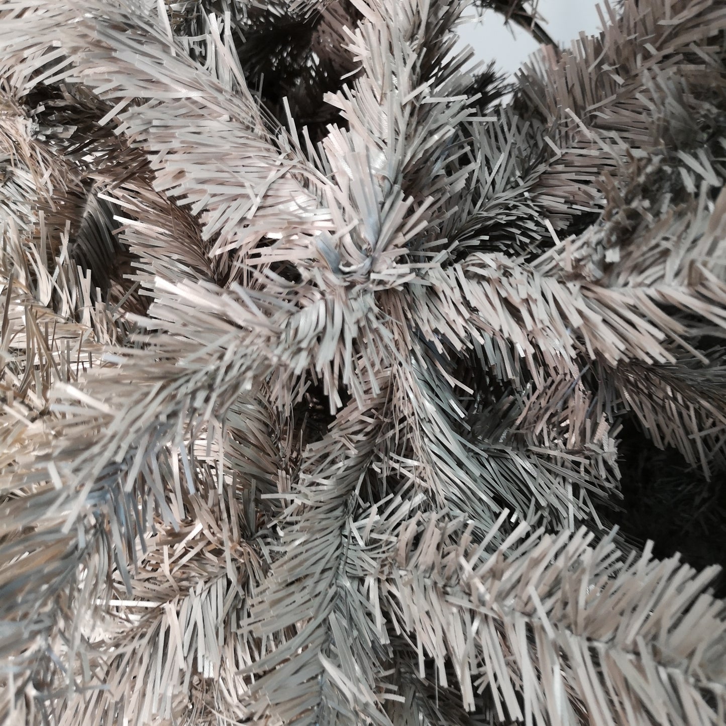 8ft (2.4m) Plain Grey Colorado Spruce Wrapped Christmas Tree 1097 Tips