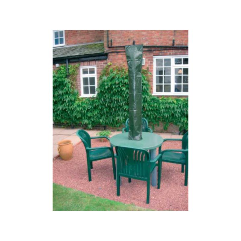 Kingfisher Waterproof Garden Parasol Cover 18cm x 28cm x 150cm