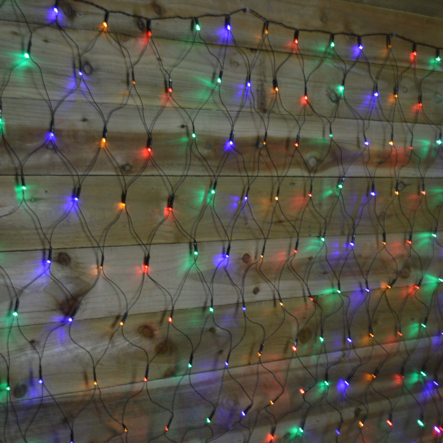 Premier 3.5m x 1.2m 360 LED Christmas Net Window Light - Multi Coloured