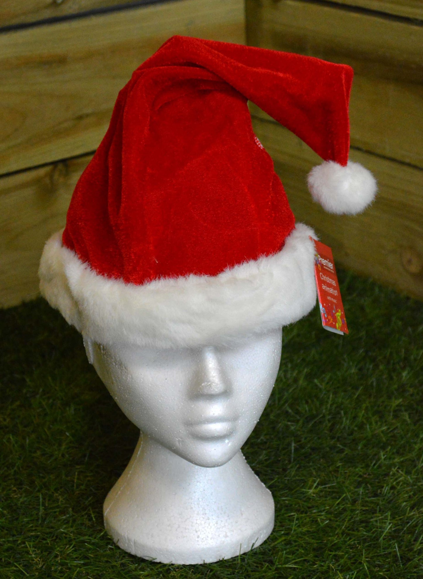 Battery Powered Singing & Animated Moving Christmas Santa Hat