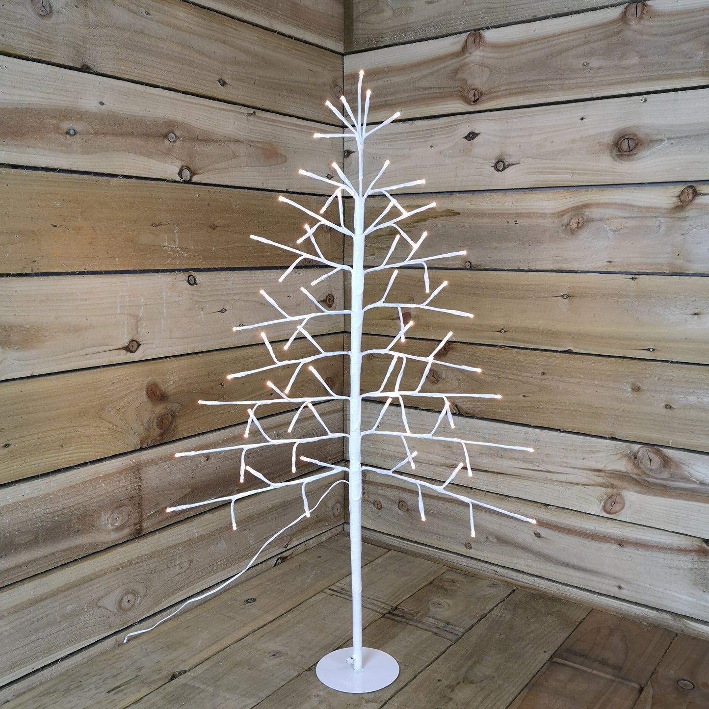 Snowtime Indoor Outdoor 90cm Angel Tree With 72 Warm White LEDs