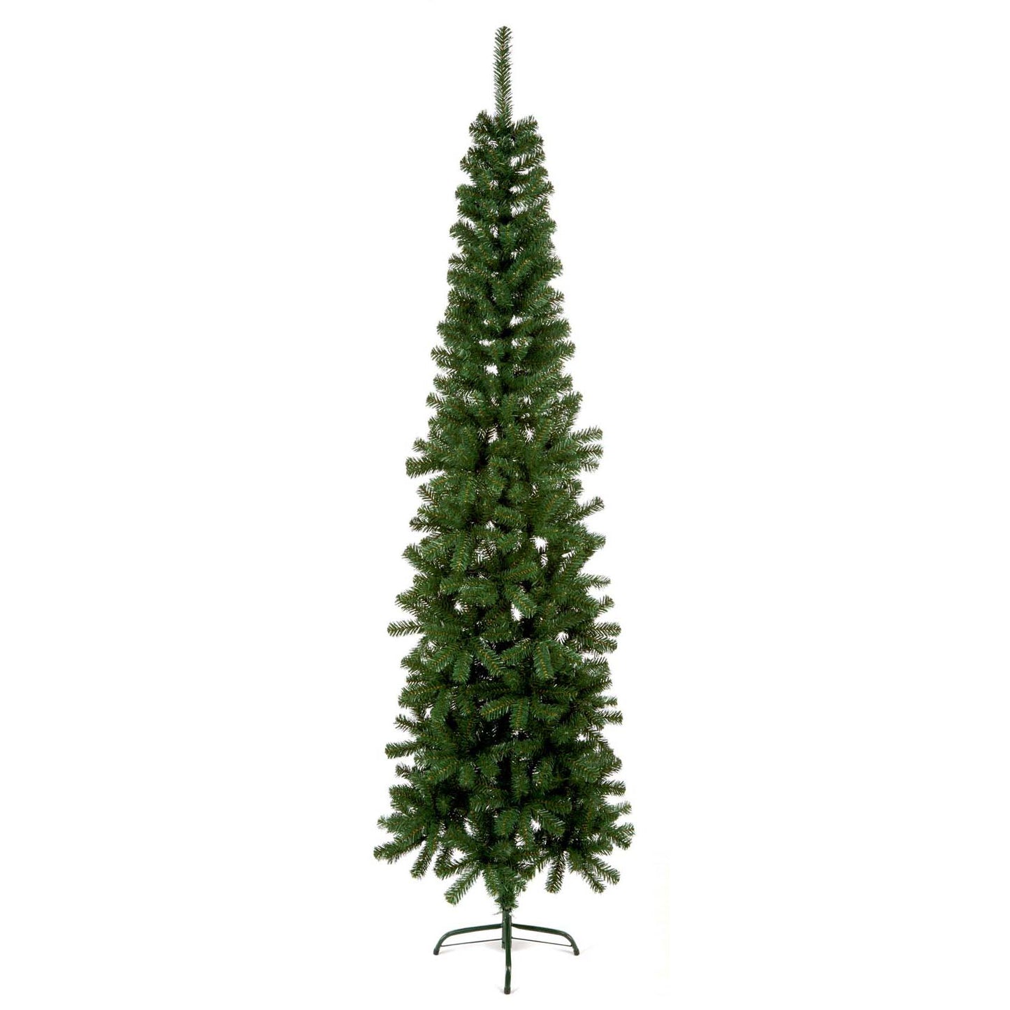 5.5ft (1.7m) Premier Spruce Pine Plain Green Slim Christmas Tree