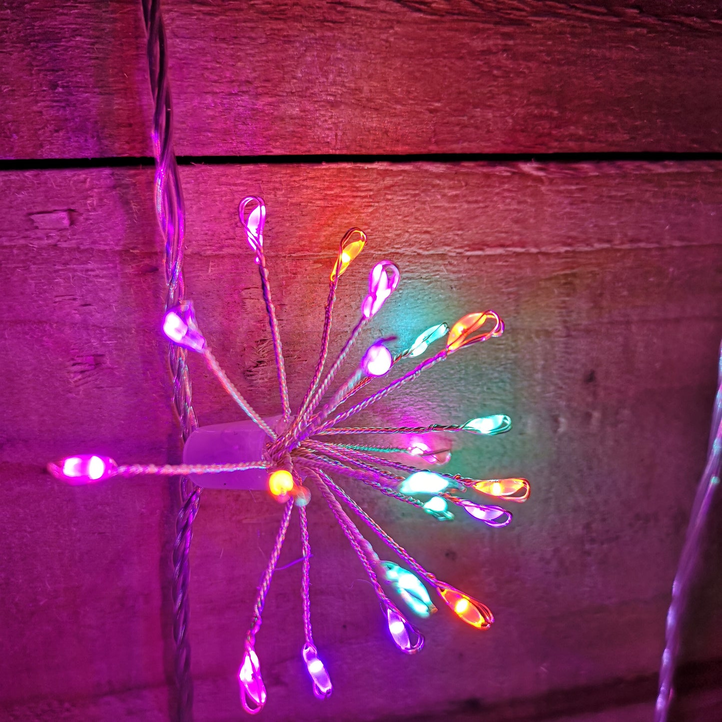 Premier Micro Brights Rainbow Starburst 400 Multi Action Christmas LEDs with Timer