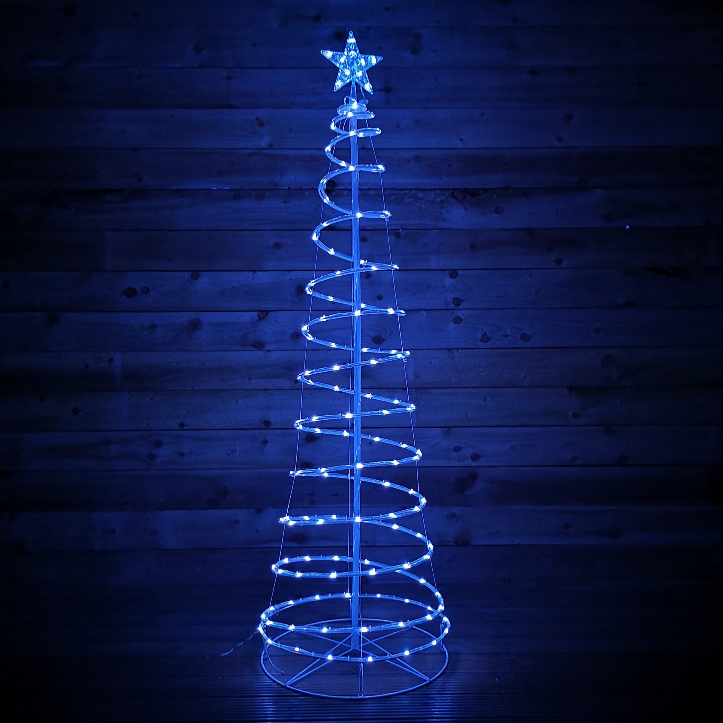 6ft (180cm) Indoor Outdoor Multifunction Colour Changing Digital Spiral Christmas Tree with Remote Control & Timer