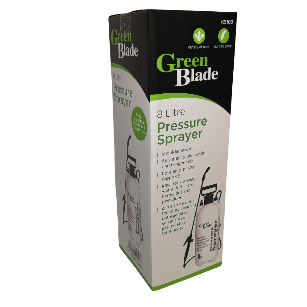 8L Knapsack Garden Pressure Sprayer for Weeds /Watering etc