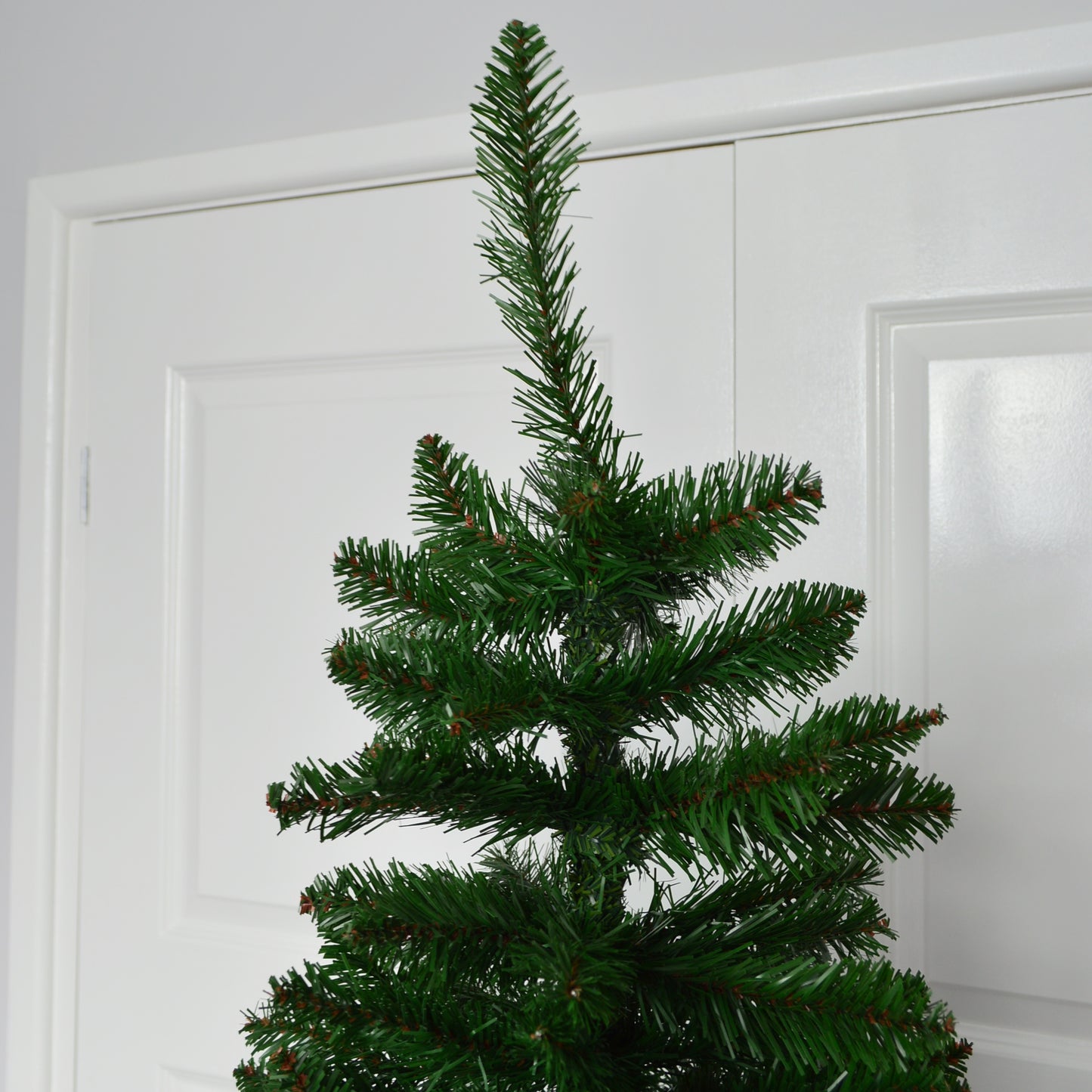 6ft (180cm) Newfoundland Slim (96cm) Pine Christmas Tree with 630 Tips