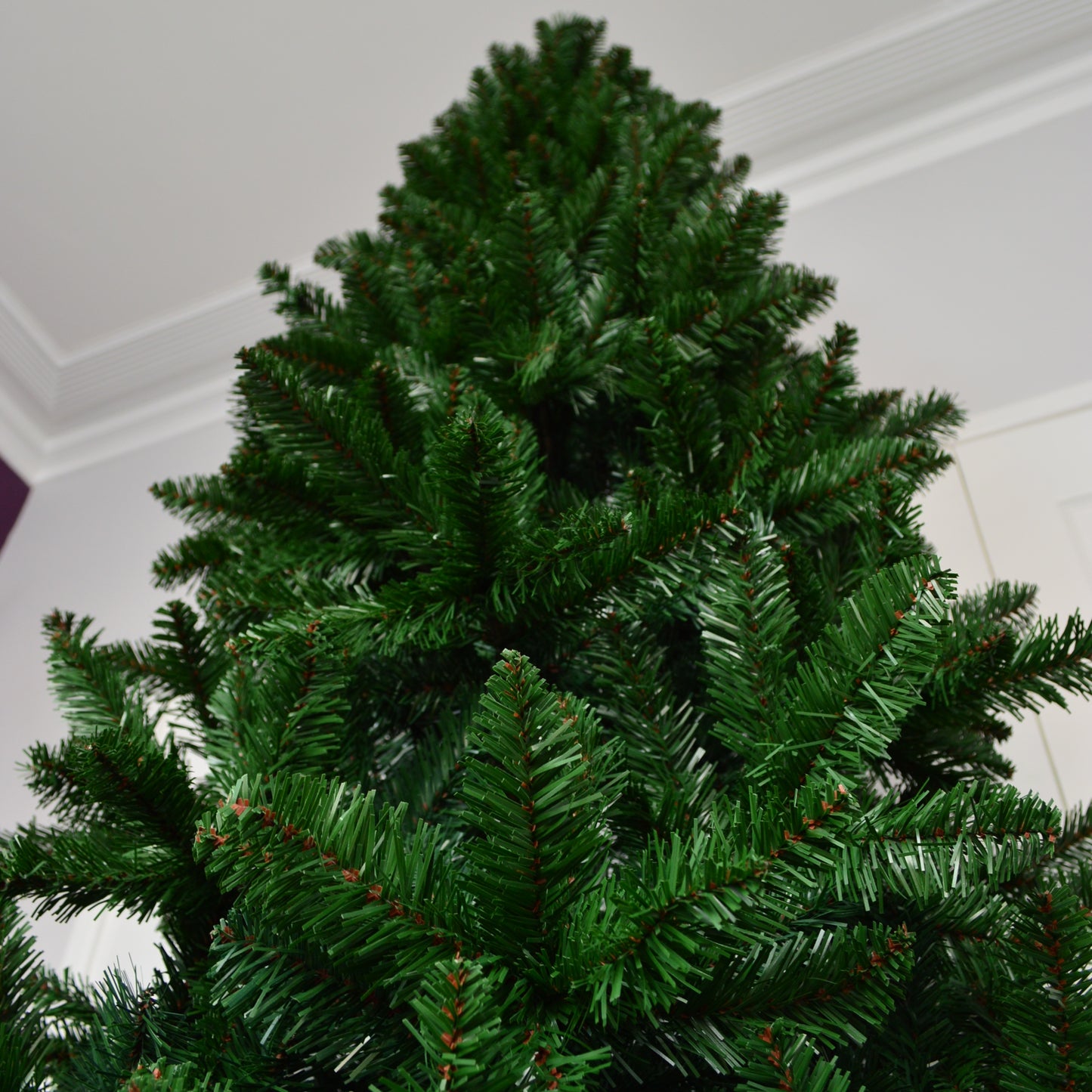 8ft (240cm) Newfoundland Slim (116cm) Pine Christmas Tree With 1,162 Tips