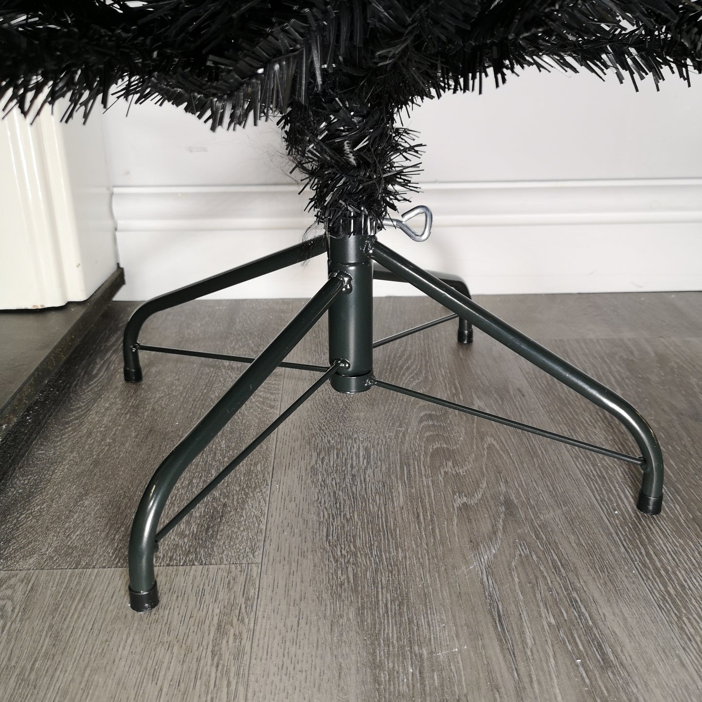 6.5ft (2m) Premier Pencil Style Slim Christmas / Halloween Tree in Black